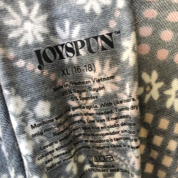 Joyspun|Boho floral patchwork style midi dress w pockets, sleeveless & drapey•XL - Picture 9 of 10